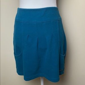 Teal Roxy Retro Mini Skirt w/ Pockets